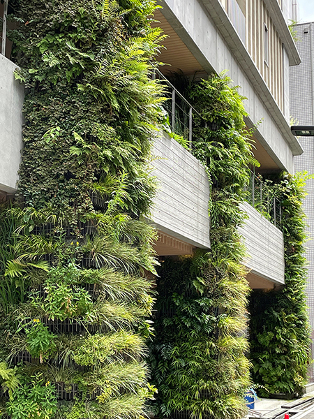 建築緑化・壁面緑化メインイメージ